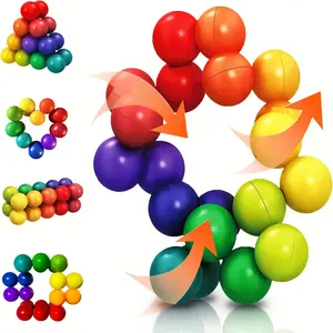 Sensory Toys for Children with Autism, Travel Toys for Stress Relief And Anxiety, a Unique Rainbow Ball, Quiet And Cool Fidget Toys for Adults, Perfect As Stocking Stuffers for Boys And Girls, Ideal Gifts for Thanksgiving And Christmas
