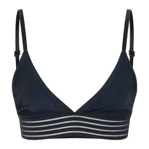 Basic B Bralette in Midnight