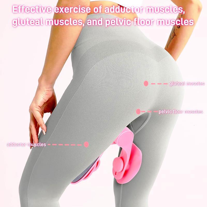 360 Degree Adjustable Pelvic Floor Muscle Recovery Trainer Thigh Stretch Leg Exerciser Glute Toner Portable Strength Training Accessories for All Fitness Levels Home Kegel pilates mat Upgraded Master