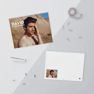 David Corenswet 2026 Wall Calendar Planner, Superhero Movie Calendar, Holiday Calendar Gift For Fan, Gift For Her, Gift For Him, Celebrity Crush Merch