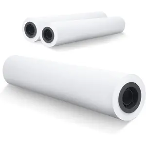 24' in x 150 ft 5kg/2roll,Wide Format Paper - 2" Core CAD Bond Rolls, 95 Bright, 11lb - Plotter Paper Rolls for Printer, Inkjet Printer Paper,  Large Format