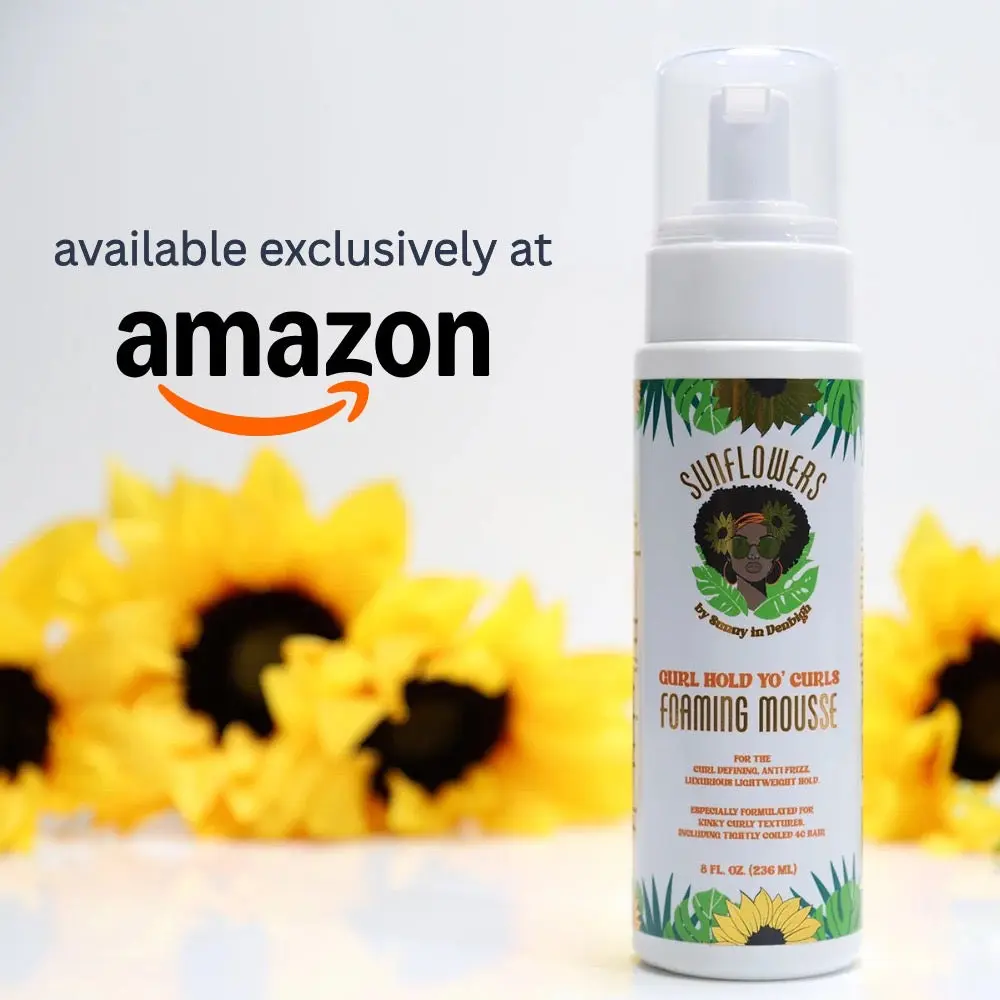 Sunflowers Gurl Hold Yo’ Curls Foaming Mousse Sunflowers Gurl Hold Yo’ Curls Foaming Mousse