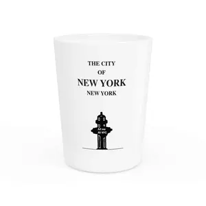 ART WE ALL New York NYC Souvenir Glass