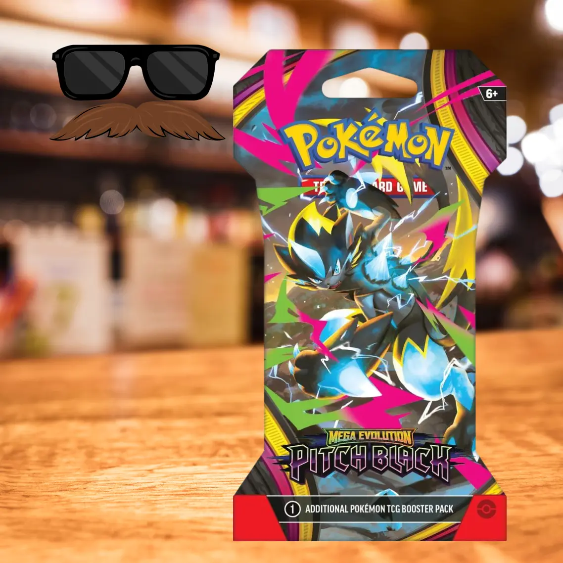 Pitch Black Sleeved Booster Pack - ME05
