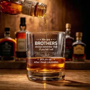 Funny Personalized Whiskey Glass – “After I Finish Laughing” Custom Engraved Gag Gift for Dad & Husband, Gift for Men & Women, Him & Her, Couples, Father’s Day, Birthday, Anniversary
