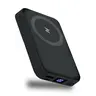 VIL 10000mAh Magnetic Battery Power Bank - 22.5W PD Fast Charging Wireless Magnetic Phone Charger, Built-in USB-C & Lightning Cables, Stand, LED Display, Extended Capacity USB C Travel Battery Pack for iPhone 17/16/15/14/13/12 & Android (Hands-Free)