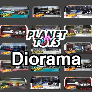 Hot Wheels Premium Diorama Set 1:64 Assorted