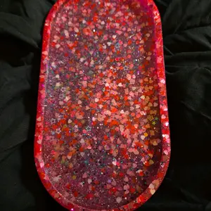 Love Heart Resin Tray
