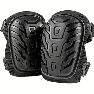 Heavy-Duty Knee Pads with Double Straps for Construction, Gardening