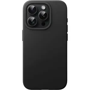 JETech Silicone Case for iPhone 15 Pro 6.1-Inch, Silky-Soft Touch Full-Body Protective Phone Case, Shockproof Cover (Black)
