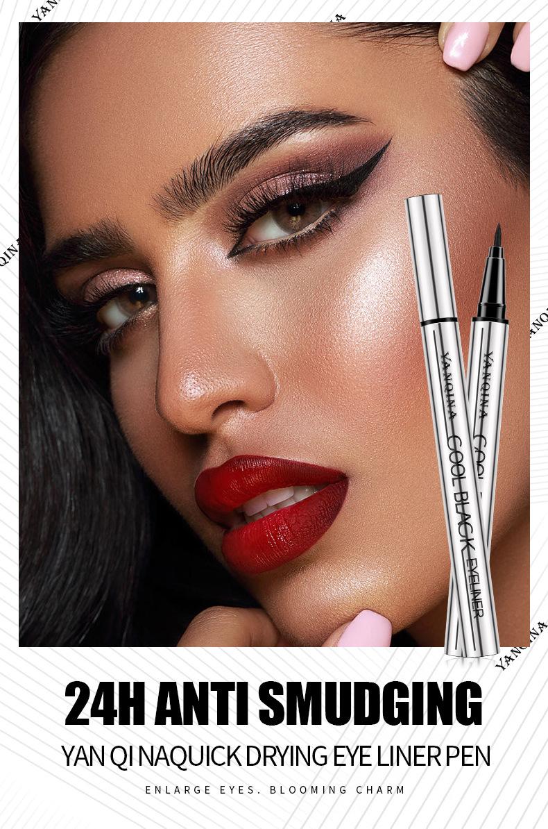 Long-lasting eyeliner -lightweight, waterproof,vegan,cruelty-free,24-hour smooth application,ultra- creamy and silky smooth texture.