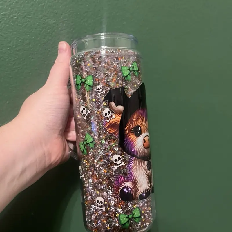 20 oz Snowglobe Cup