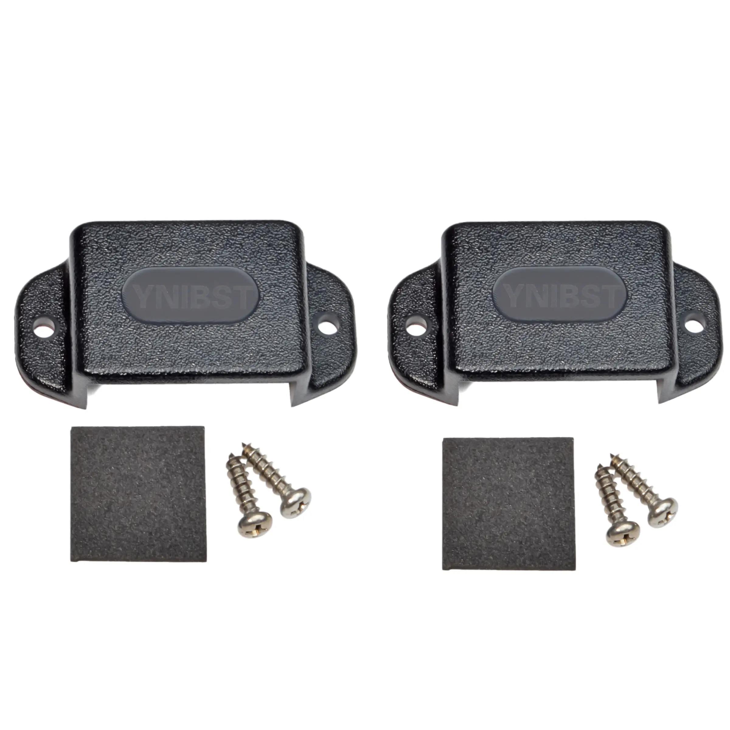 Tactical Ham Radio Mounting Bracket, Protable Handheld CB Two Way Radio Walkie-Talkie Self-Tapping Screws Belt Clip Car/Truck Holder for Baofeng Midland Kenwood Motorola Talkabout Cobra Portable Walkie Talkie (Black，2Packs)