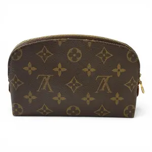 Pre-owned Louis Vuitton canvas Small Leather Goods Cosmetic pouch Monogram