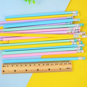 5/10/20/Pack Macaron Color Pencils Hb Straightening Beechwood Pure Wood, Ideal for Writing & Drawing, Eco-Friendly Material
