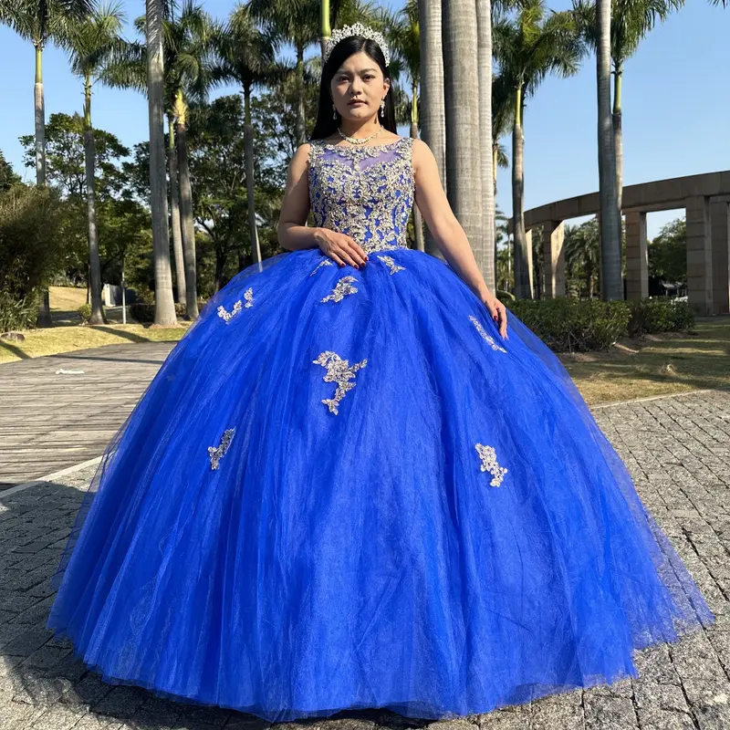 royal blue quinceanera dress with gold - TikTok Shop royal blue quinceanera dress with gold - TikTok Shop