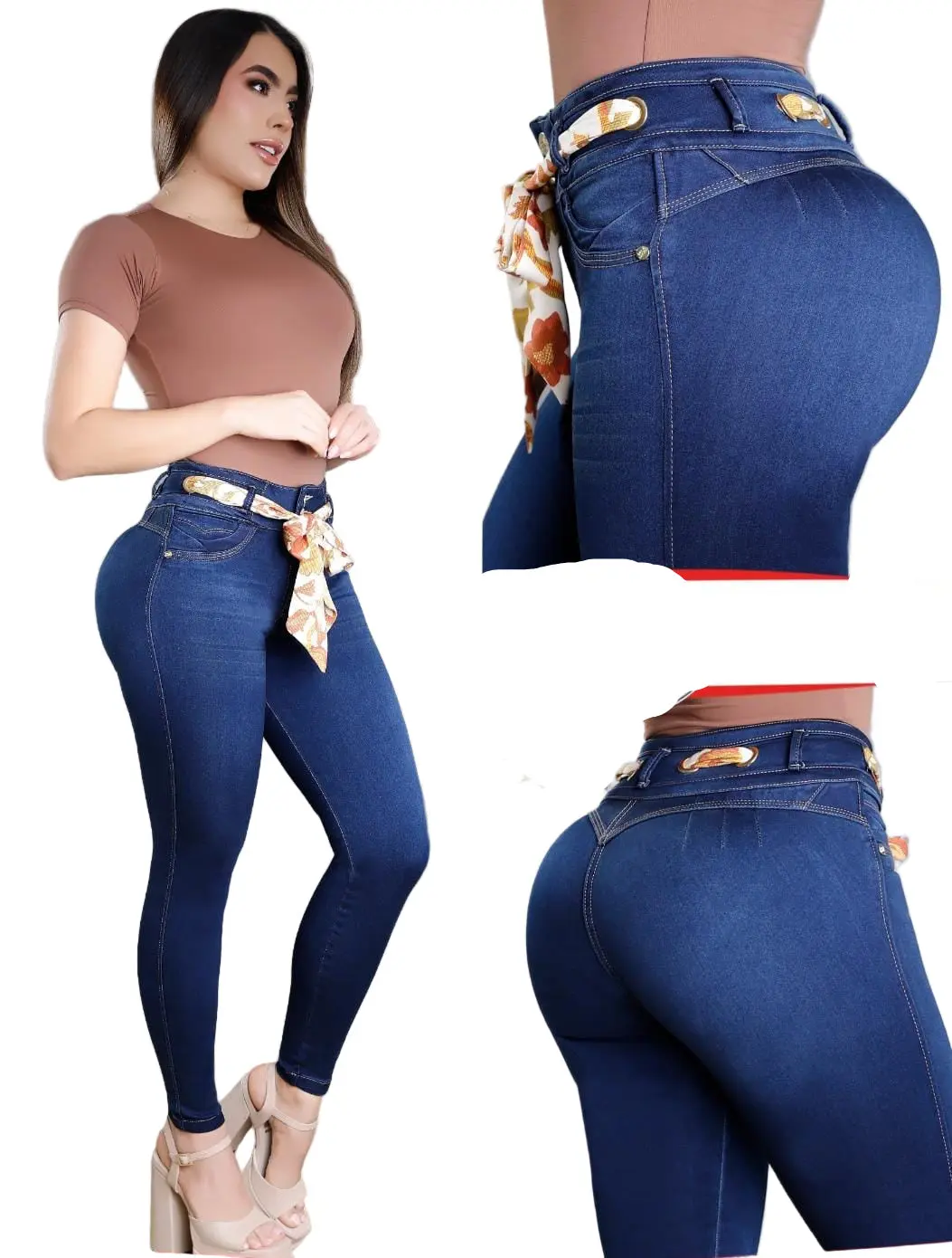 Colombian Jeans Bon Bon Up 8339 butt lifter high waist tummy control push up effect skinny