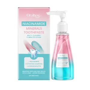 Oralhoe Niacinamide Toothpaste, Gentle Fresh Clean Tartar Stains Odor Care Tooth Care Toothpaste