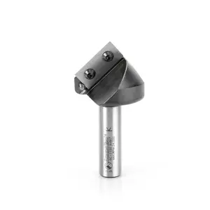 Amana Tool RC-1100 Insert Miter Fold 91 Deg x 3/4 CH x 1/2 Inch SHK CNC Router Bit