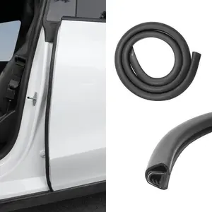 [ 31.50inch*2Pcs ] for Tesla Model 3/Y/X/S Car Door Edge Seal Strip Rubber Weatherstrip Waterproof Soundproof Auto Sealant Strip Vehicle Interior