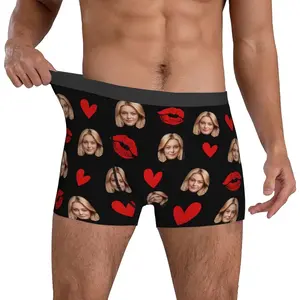 Custom Boxers with Face Personalized Boxers for Men Boyfriend Father Husband