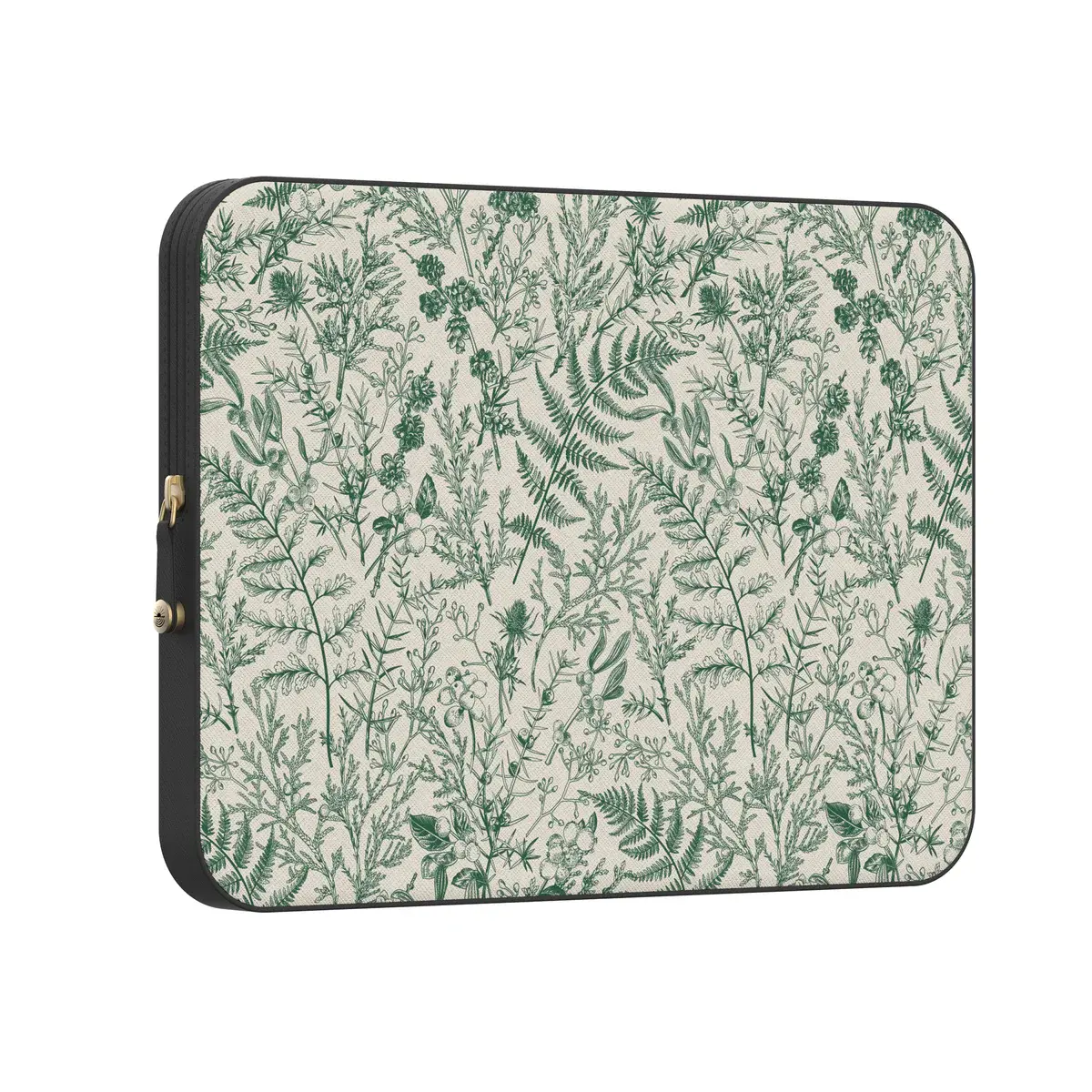 Casely MacBook Laptop Sleeve Case | Sage Garden | Green Floral