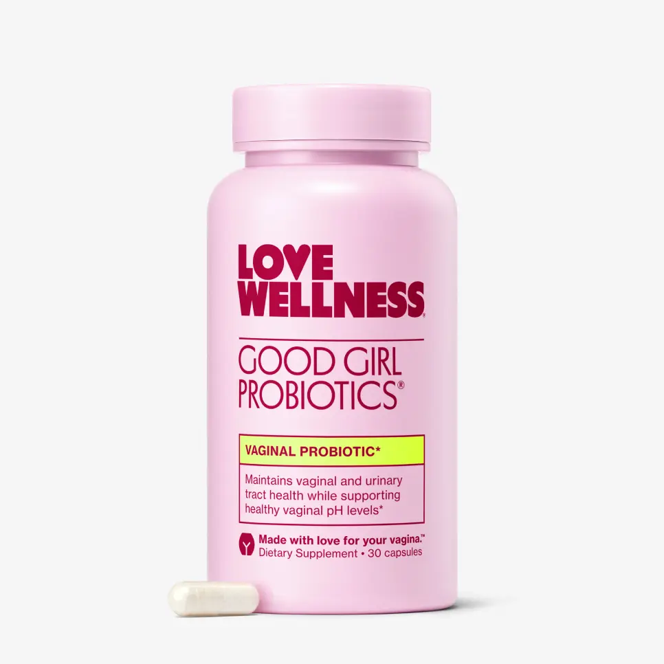 Good Girl Probiotics | Vaginal Probiotic Supplement for Women – Balances pH, Supports Urinary Tract Health & Vaginal Microbiome | OB/GYN Developed | Clinically Studied | Gluten-Free | 30 Capsules