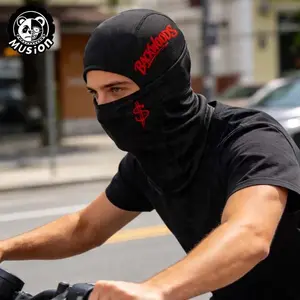 Musion Balaclava Mask Dollar Hip Hop Printed Windproof Sunscreen Breathable Camping Casual Outdoor Hat