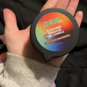 Drip Co Smokey Vanilla Scented Massage Candles 113g Premium Aromatherapy Blend for Relaxing Massage Therapy & Couples Decor Fragrance Smooth Hand Poured in USA Gift Ornament Body Oil Candle - Coconut - Perfume