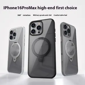 Magnetic Bracket Phone Case for iphones.