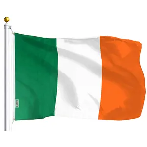 Ireland (Irish) Flag 75D Printed Polyester 3x5 Ft Ireland (Irish) Flag 75D Printed Polyester 3x5 Ft