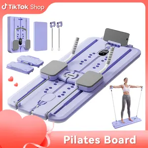 Harmore Pilates Board – Foldable Core & Abs Workout Reformer, Lightweight Exercise Equipment for Home Gym Fitness