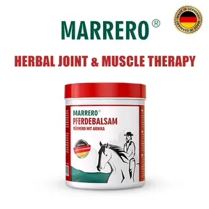 MARRERO 250ml Joint & Muscle Therapy - Soothing Muscle Gel for Back, Neck, Hands, Feet - Advanced German Herbal Formula with Horse Chestnut, Arnica - Non-Greasy 8.45oz Gel