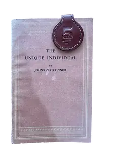 Magnetic Leather Bookmark