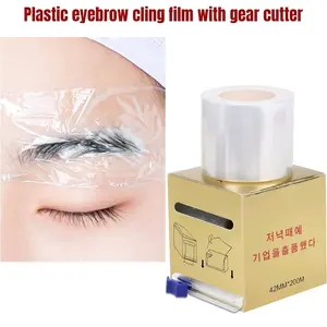 Clear Plastic Wrap for Brow Lamination