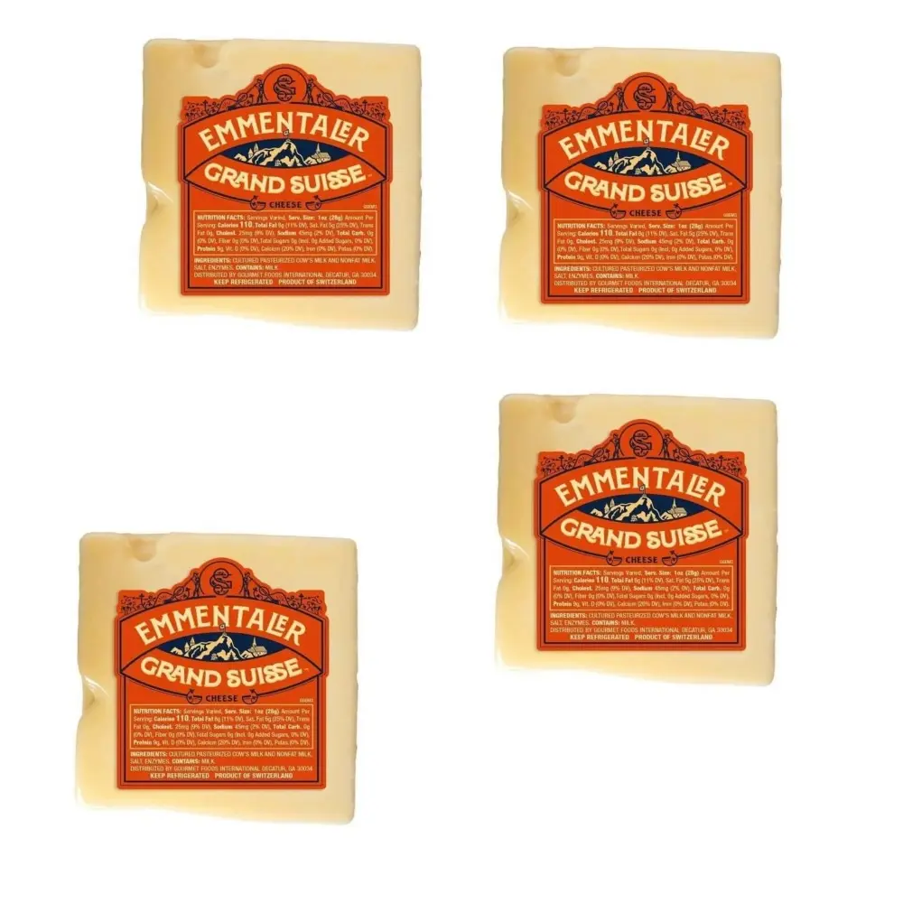 Emmental Cheese, 8 oz. (4 pack)