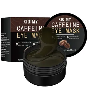 60pcs Caffeine & Collagen Eye Masks, Under Eye Patches, Strong Hydration, Deep Moisturizing, Reduces Fine Lines, Anti-Dryness & Dark Circles, Eyecare Treatment