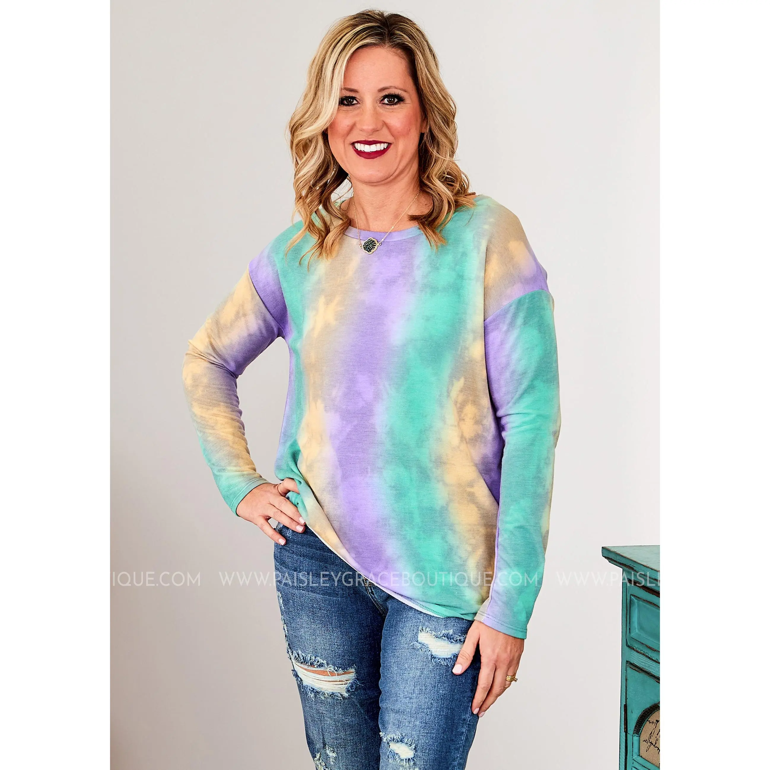 Stay Ahead Top  - FINAL SALE