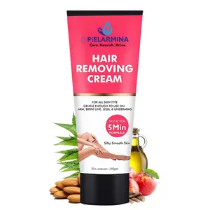 PÍELARMINA Hair Removal Cream for Women & Men, Bikini & Underarm Hair Removal Cream For Women, Hair Nikalne Wali Cream, Hair Remover Cream for all Skin types100 gm (Pack of 1)