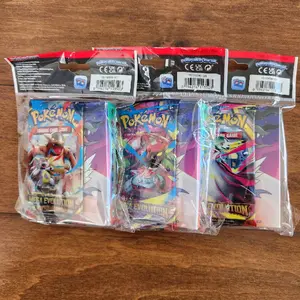 Pokemon Mega Evolution Mini Portfolio Binder w Booster Pack