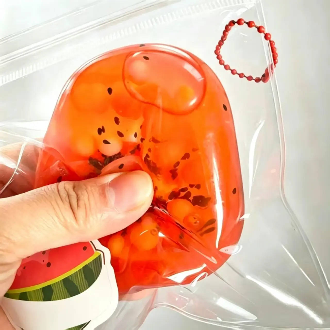 Clear Transparent Pectin Fruit Fast Water Feel Popable Beads Inside flexible sensory ed c adhd office squeeze accessory fun anxiety desk toy hand creative cube yaiba tokitou muichirou cosplay candy rings keychain dail giant str risi coun figuri rebo hallo