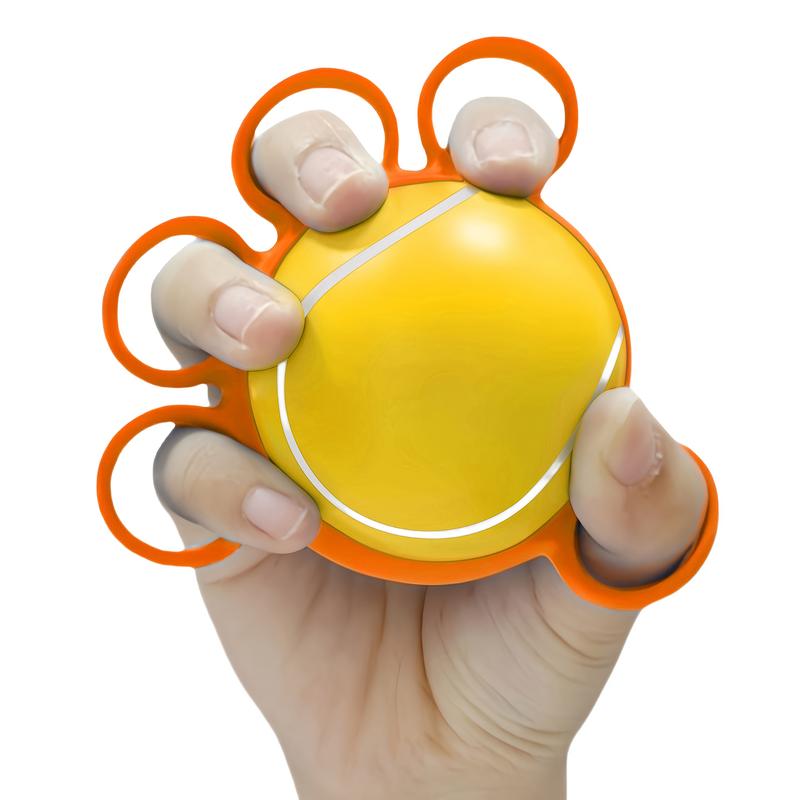 Grip Strength Trainer Ball - Hand & Finger Exercise Equipment for Muscle Recovery, Arthritis Therapy, and Physical Rehabilitation - Anti-Burst Silicone