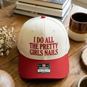 All The Pretty Girls Nails Trucker Hat, Nail Expo Hat, Beauty Industry Gift, Cute Nail Artist Hat, Embroidered Nail Hat, Nail Girl Gift