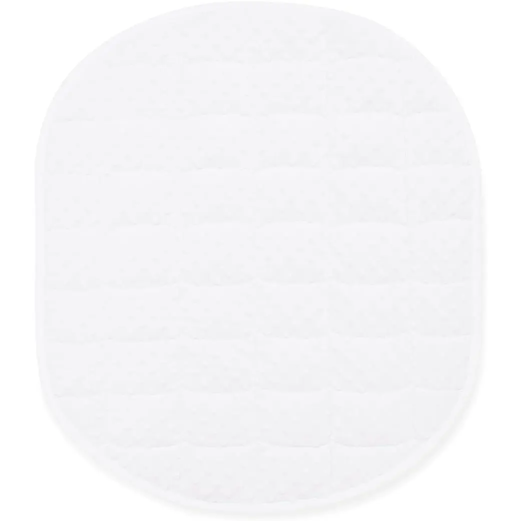 Weighted Lap Blanket 7lbs for Adult, for Relaxation, Lounging, Napping, Sleeping & Travel,Luxury Minky Weighted  Blanket,Weighted Throw Blanket-White Minky Dot, 29" x 24"