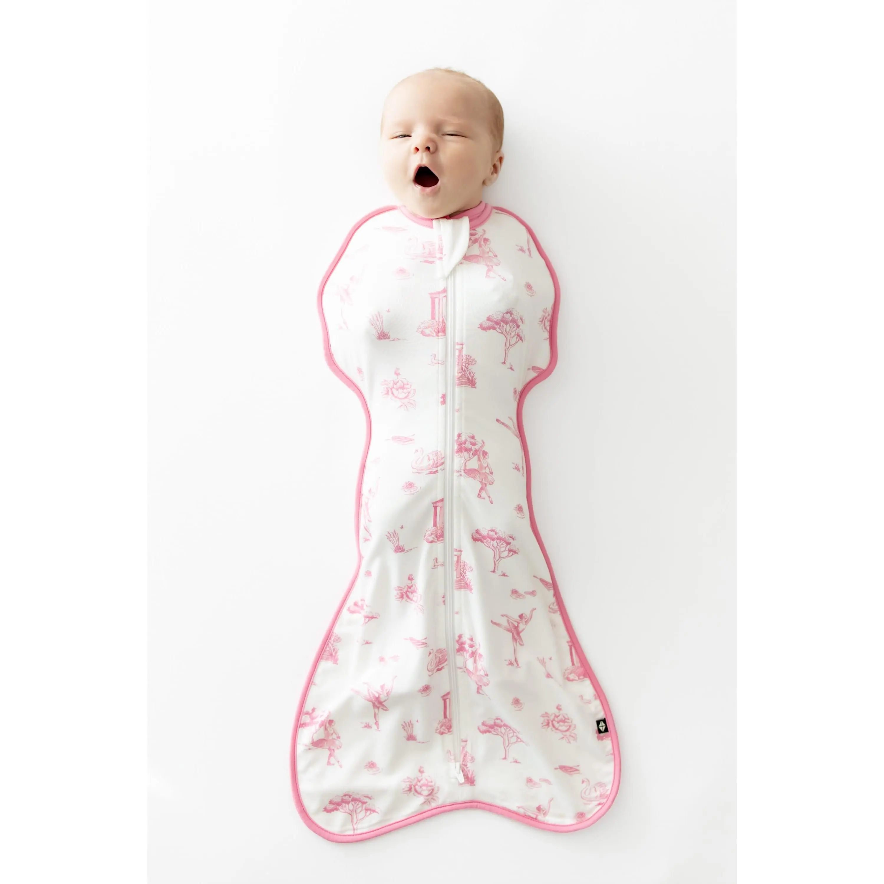 Swaddle Bag in Toile Ballet 0.5 | Kyte Baby