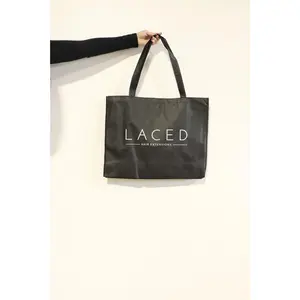 Laced Hair Reusable Tote Bags (10-Pack)