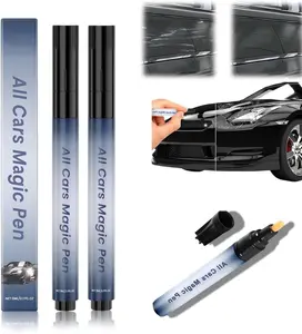 Car Scratch Remover, All Cars Magic Pen, Scratch Remover for Vehicles, Lightweight and Fast,Long-Lasting,Effective Performance, Black Car Paint Scratch Repair 2pcs