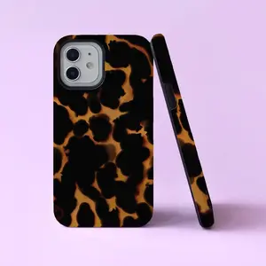 Tortoise Shell Tortoiseshell Print Brown Pattern Tough Phone Case/Cover For Phone 12 13 14 15 16 17 Pro Max Mini Plus SE