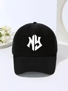 NY Letter Embroidery Baseball Cap, Quality Caps, Casual Outdoor Sports Hat for Men & Women, Fashion Accessories for Daily Wear