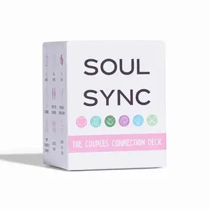 Soul Sync - Fun Couples Games for Date Night, an Intimacy Card Game for Married Couples, & Marriage Game for Couples to Reconnect Plus Fun Questions for Dates